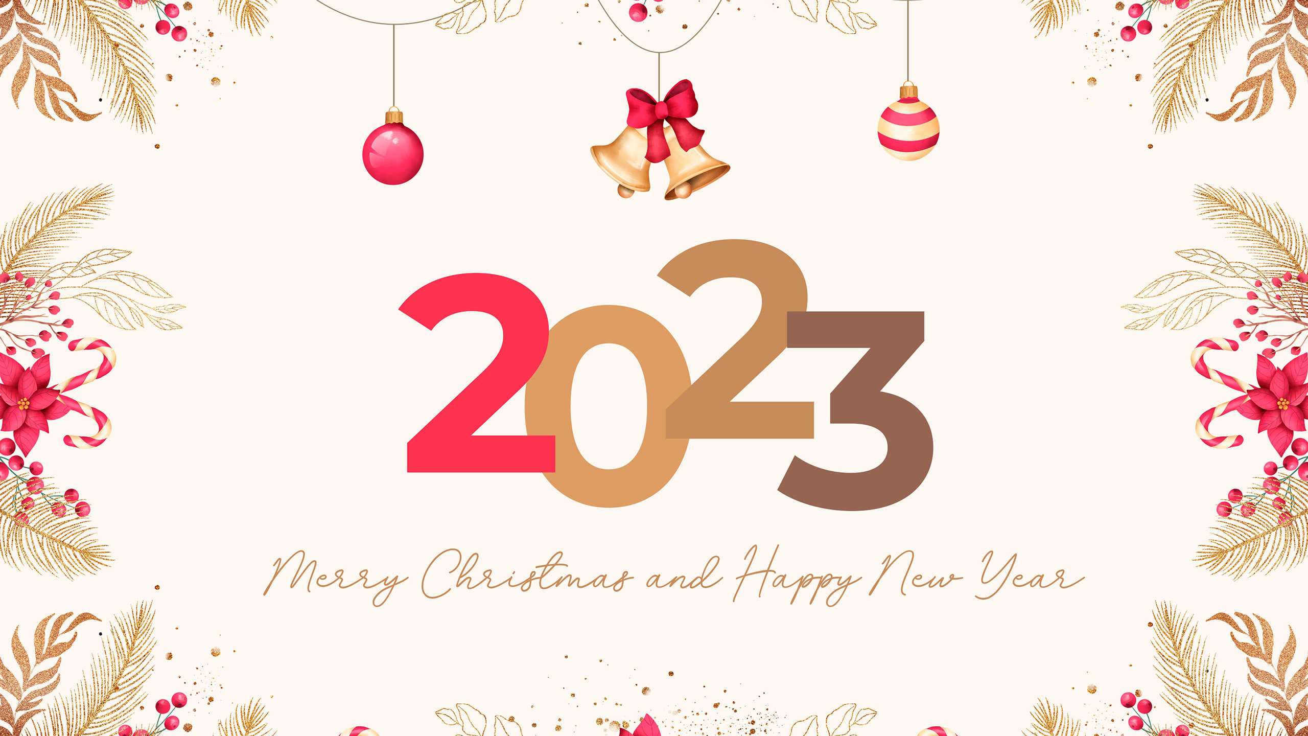 2023图片_新年壁纸下载_圣诞高清壁纸图片