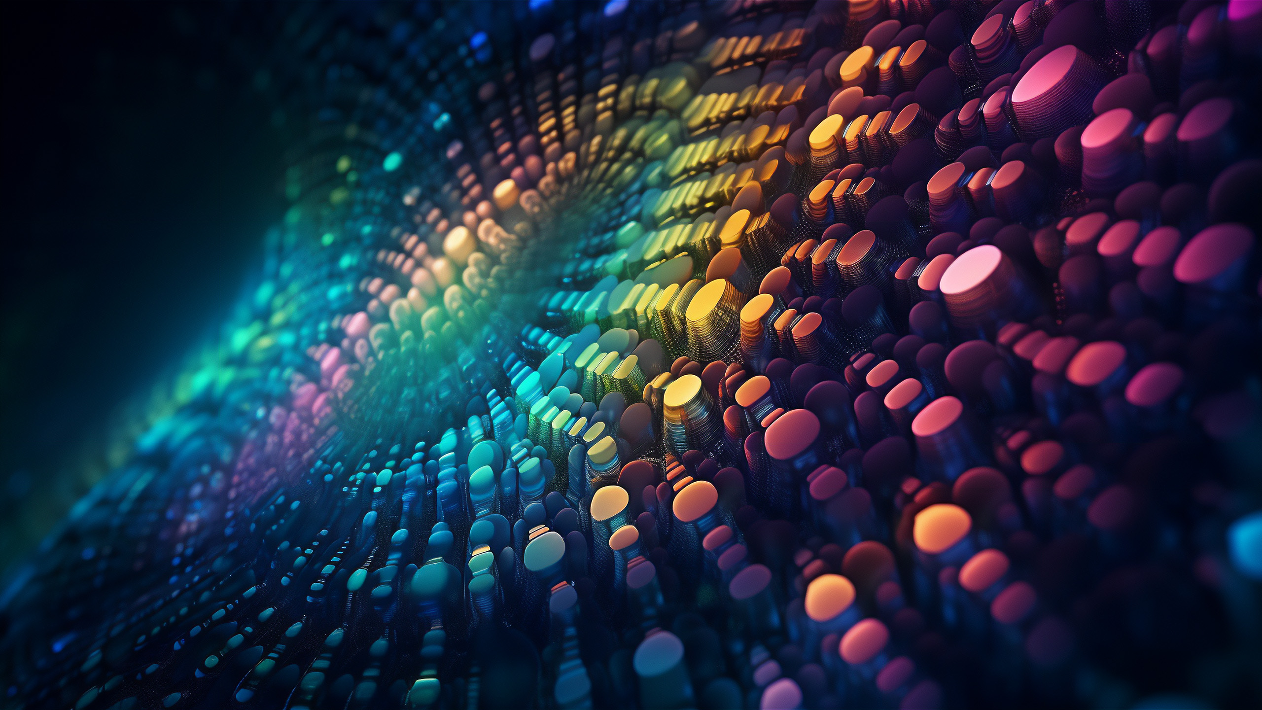 炫酷时尚,光影,粒子,几何